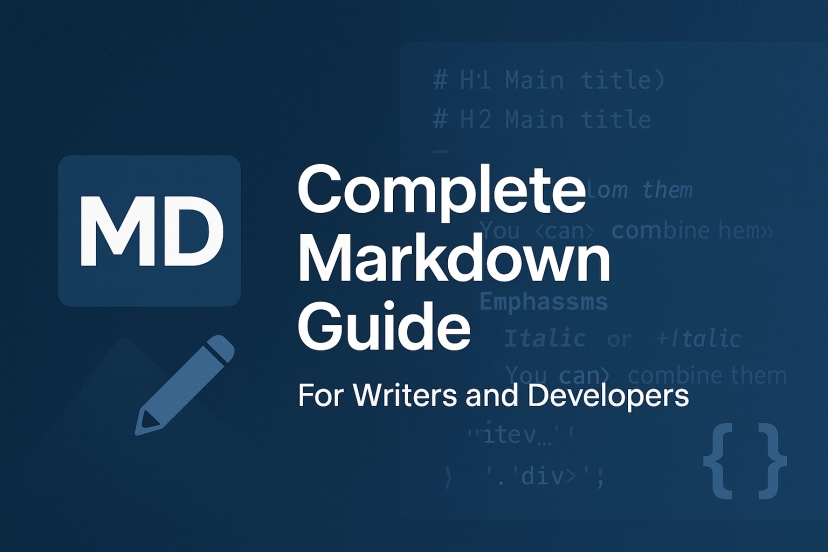 Complete Markdown Guide for Writers and Developers
